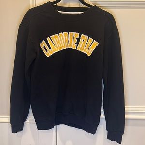 Anvil Famous Claiborne Farm Black Crewneck Sweatshirt S